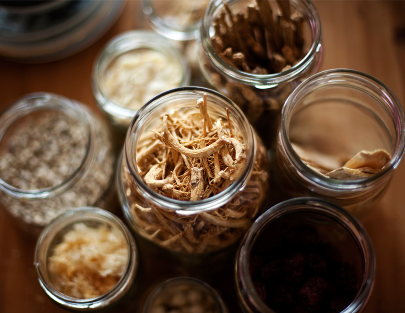 Herb Jars and Angelica