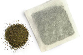 Green tea, bulk tea bags image