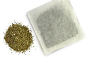 Spearmint leaf, tea bags image
