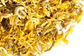 Marigold (calendula), cut & sifted image