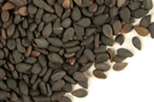 Sesame seed, black image