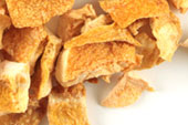 Orange peel, large cut image