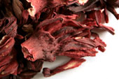 Hibiscus flower, whole Organic image