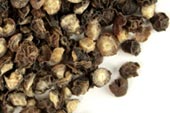 Peppercorn, black, cracked image