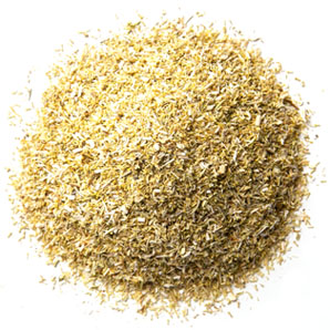 Chamomile Tea Bag Cut